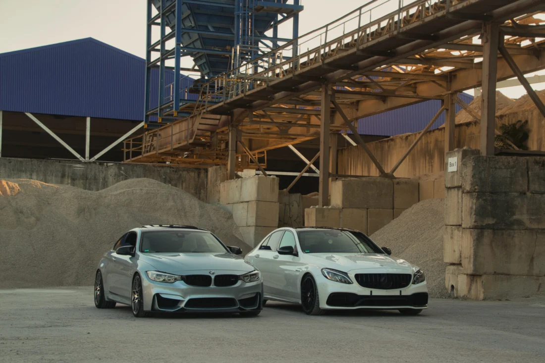 Gravel Pit Duo — M4 & C63