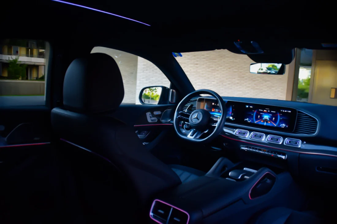 GLE ambient lighting at night