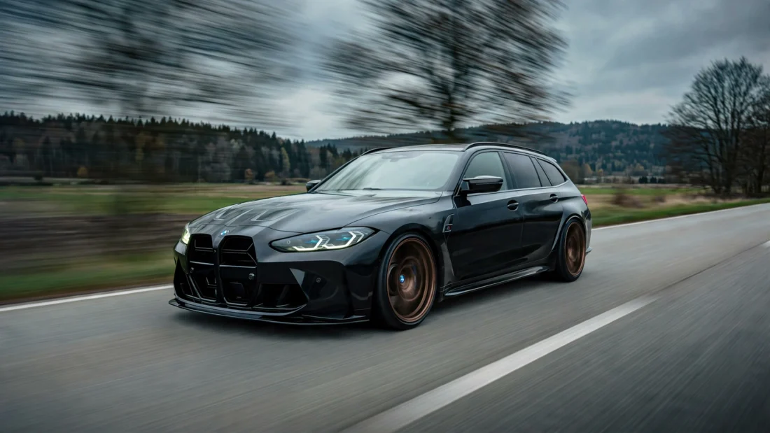 BMW M3 Touring rolling shot